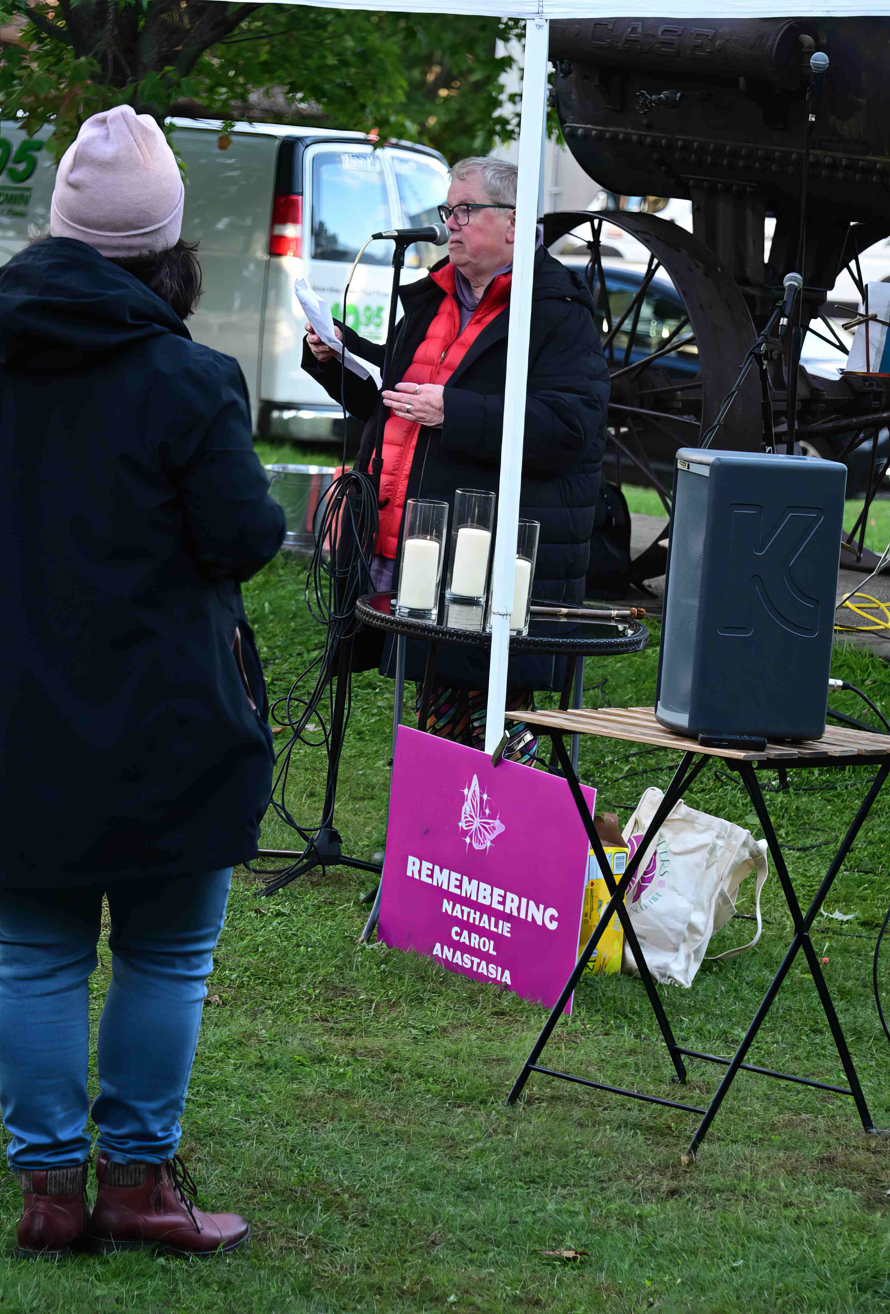 JoAnne Brooks, Co-ordinator, EVA (End Violence Against Women, Renfrew County)