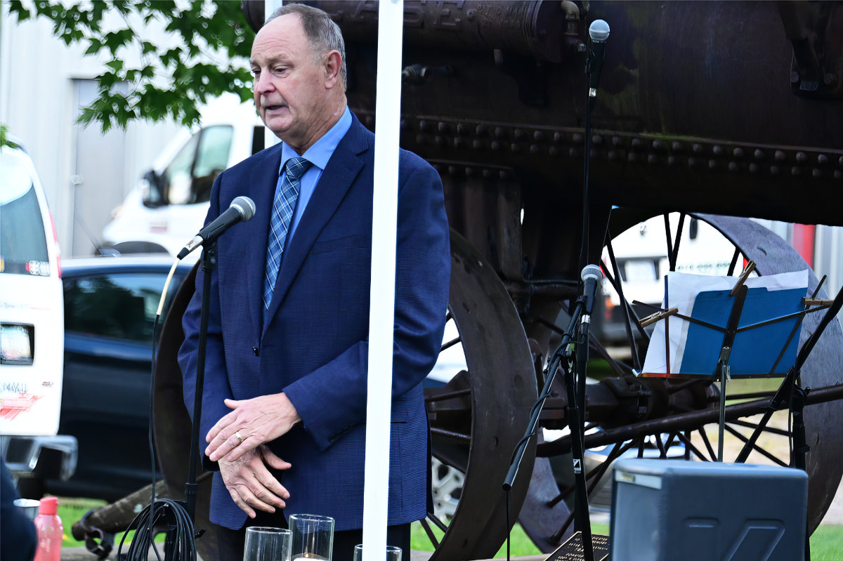 John Yakabuski MPP for Renfrew—Nipissing—Pembroke, who grew up in Barry's Bay.